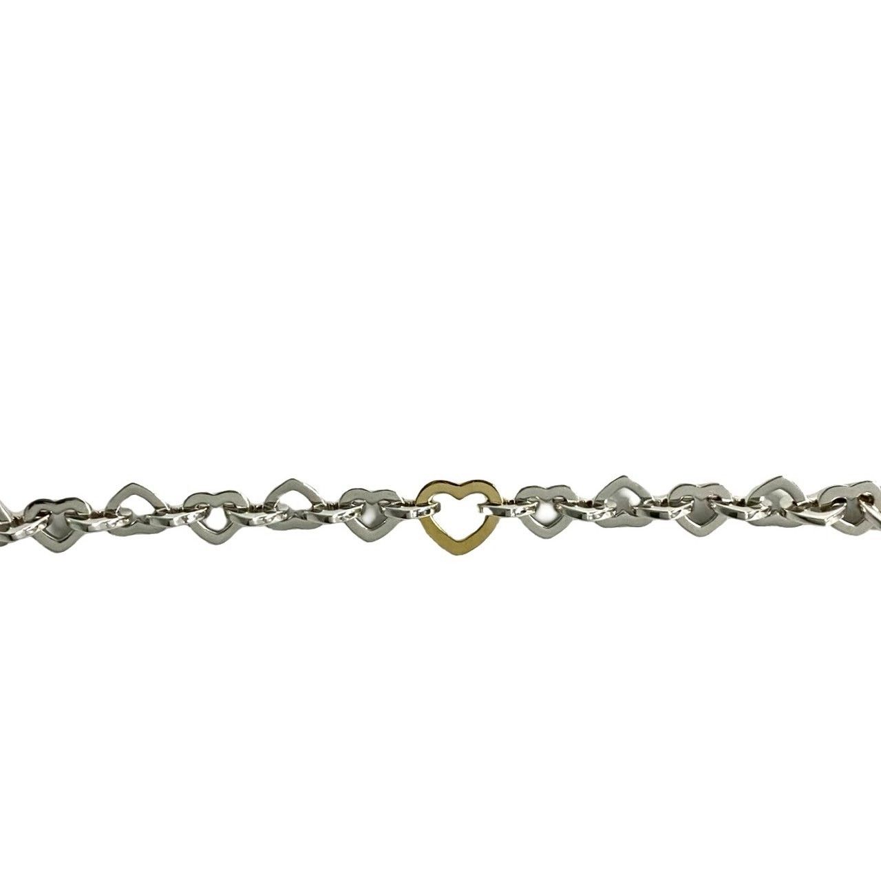 極 美品 保存箱 袋付 TIFFANY&Co. ティファニー ハート チェーン