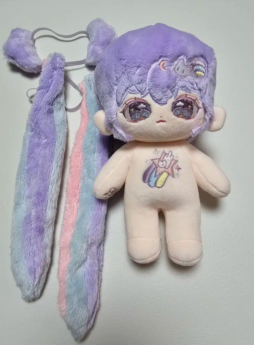 無属性 オーロラ 20cm 綿人形 トイスケルトン入りぬいぐるみ