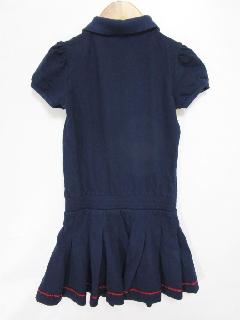GUCCI ポロワンピース　約110サイズ相当 ☆GUCCI グッチ ポロワンピース サイズ6 110cm 送料込 470579