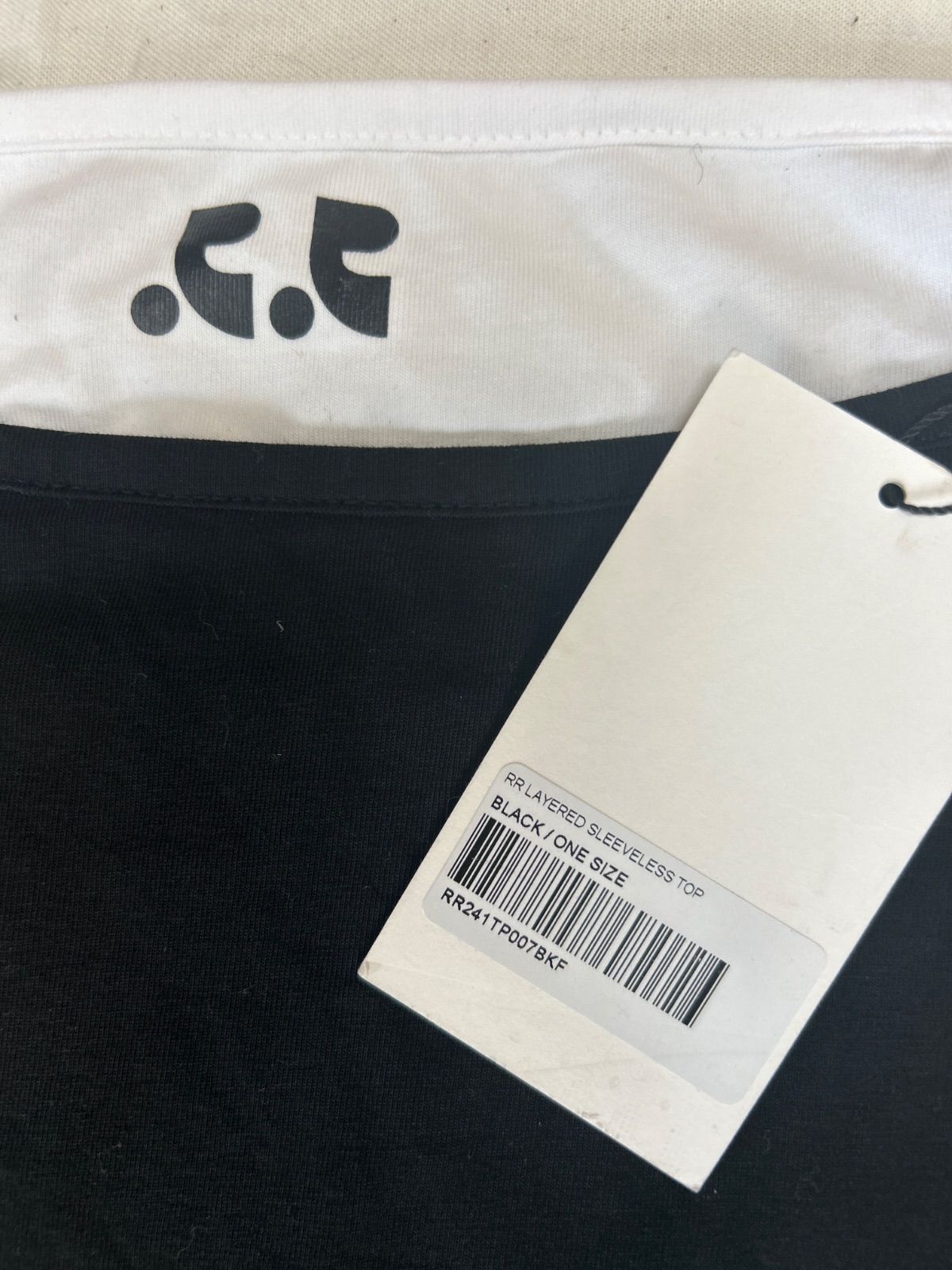 新品タグ付き☆Rest&Recreation☆RR LAYERED SLEEVELESS TOP