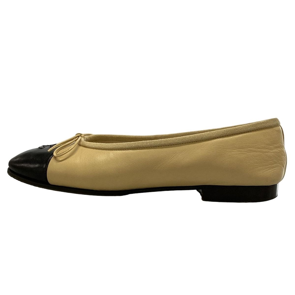 CHANEL(シャネル) フラットシューズ 37 C レディース - G31911 黒