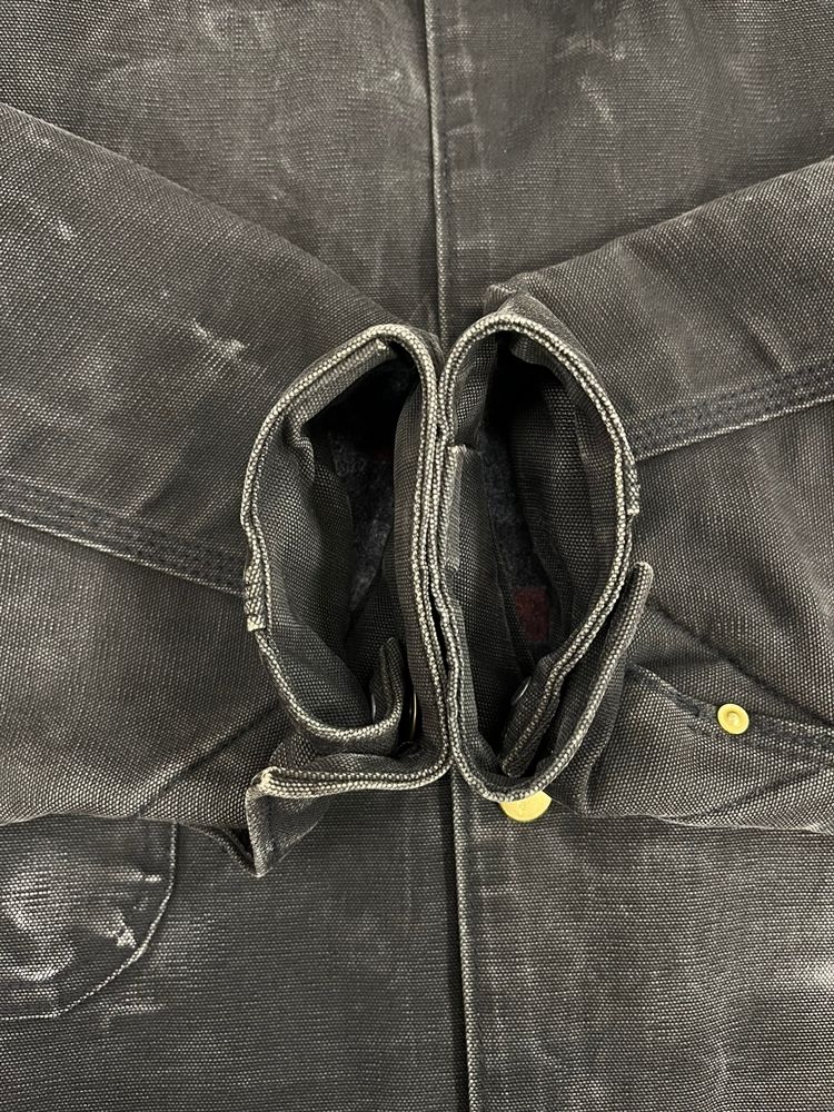カーハート/Carhartt ミシガンチョアコート ビッグサイズ　ブラック 雰囲気系 超ビッグサイズ カーハート ミシガンチョアコート