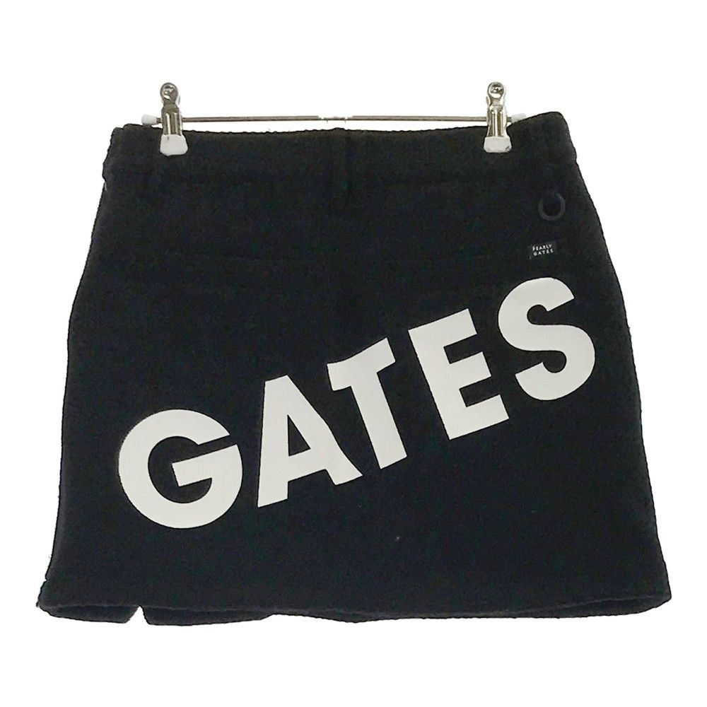 サイズ：0 PEARLY GATES パーリーゲイツ スカート ロゴプリント