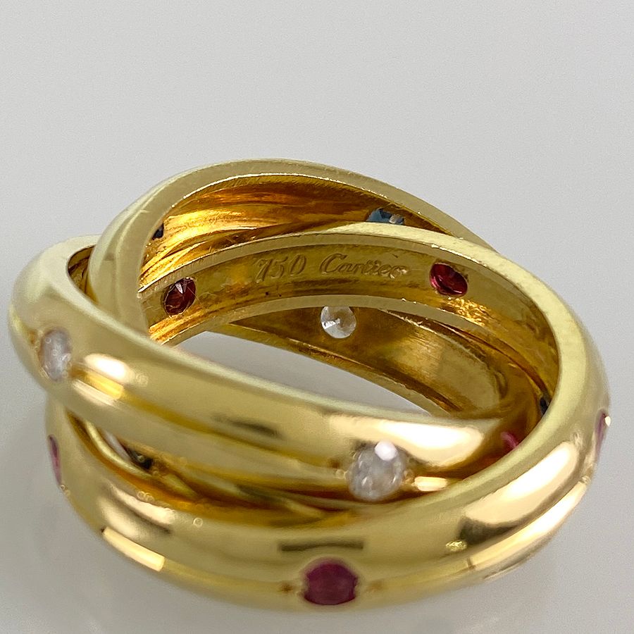 カルティエ CARTIER トリニティ コンステレーション リング K18YG