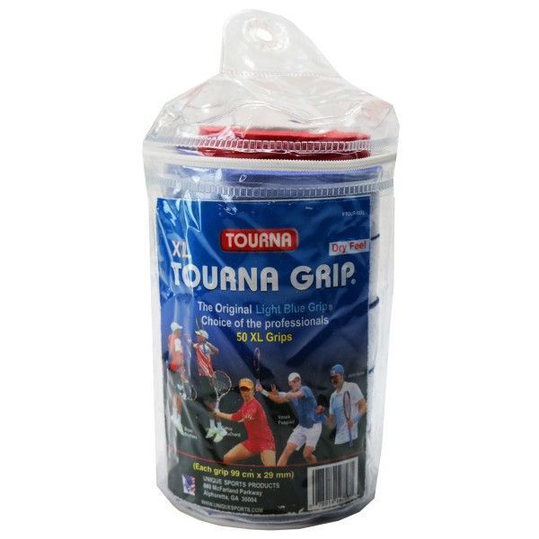 お徳用50本入ドライグリップ トーナ Tourna トーナグリップXL ドライタイプ 99cm×29mm 50本入り ビニールケース付き 110230008