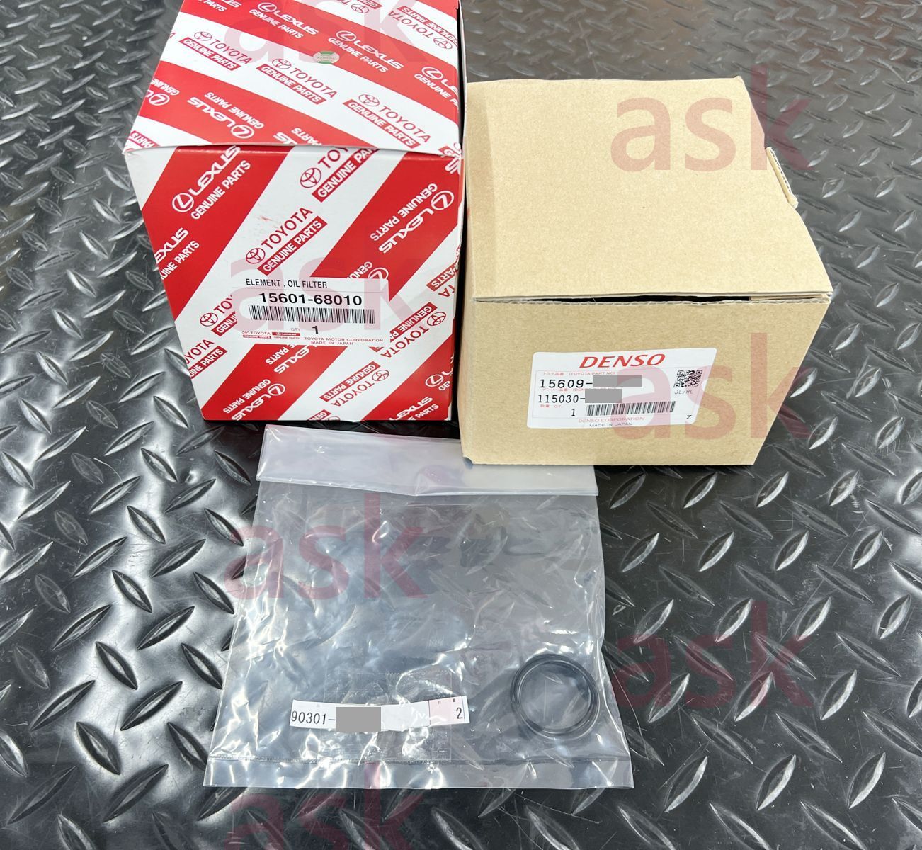 センチュリー GZG50用 オイル フィルタ SUB-ASSY 15601-68010 ブラケット デンソー リング セット トヨタ 純正部品