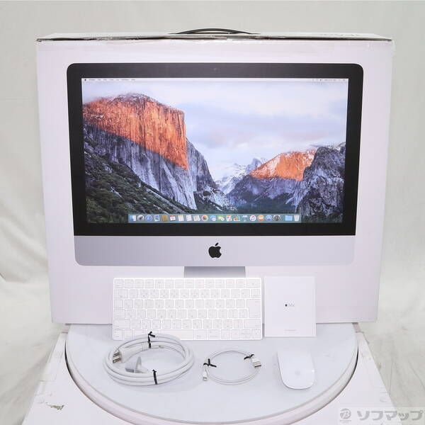 中古品〕 iMac 21.5-inch Late-2015 MK452J／A Core_i5 3.1GHz 8GB