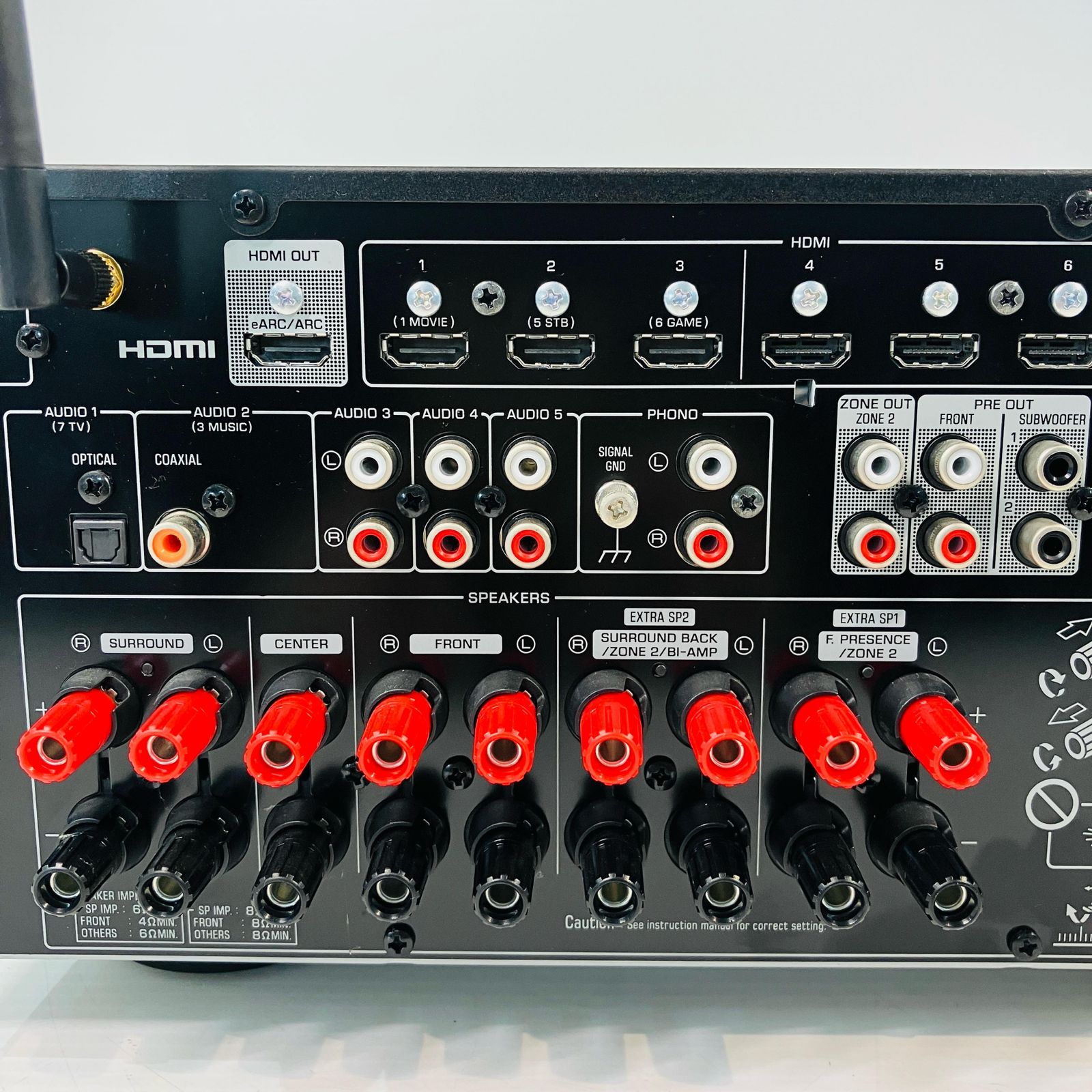 ☆ YAMAHA ヤマハ AVアンプ MODEL NO. RX-V6A 7.1chネットワーク AV