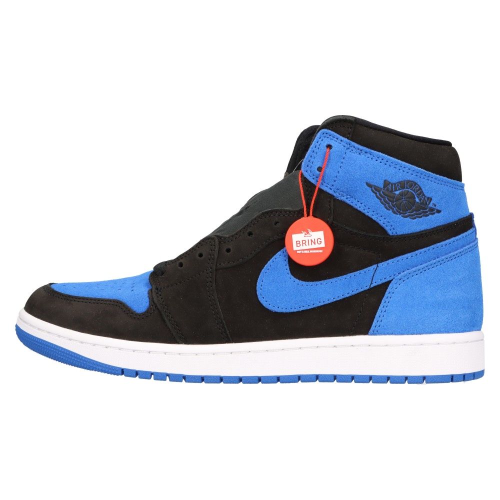 NIKE (ナイキ) AIR JORDAN 1 RETRO HIGH OG Royal Reimagined DZ5485-042 エア ジョーダン  1 ロイヤル リイマジンド ハイカットスニーカー ブラック/ブルー US11/29cm - メルカリ