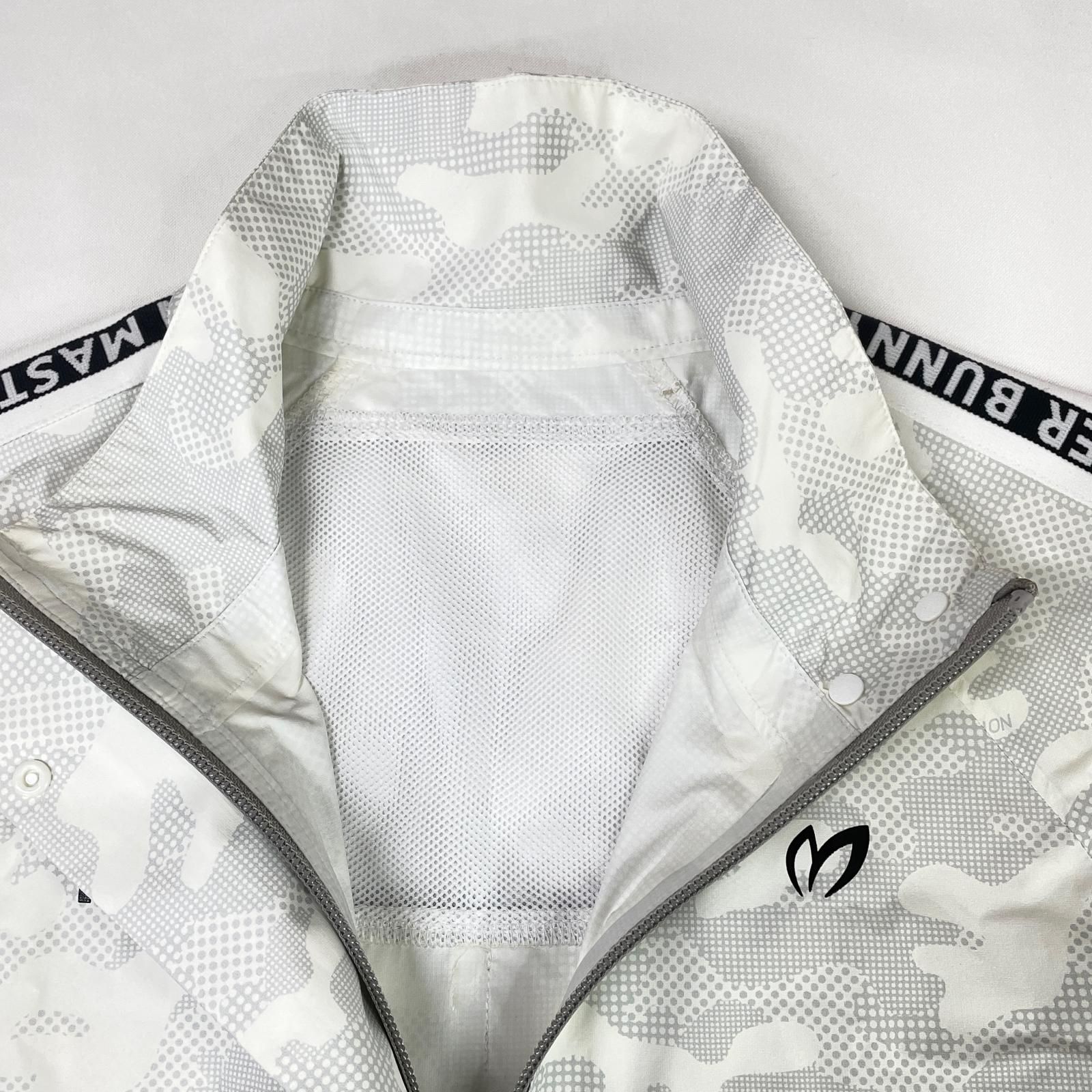 人気アイテム、安い通販。 レディース マスターバニーエディション MASTER BUNNY EDITION レインワンピース 0 S 白 グレー 2WAY 収納袋付き カモフラ 超人気、高品質で超激安。