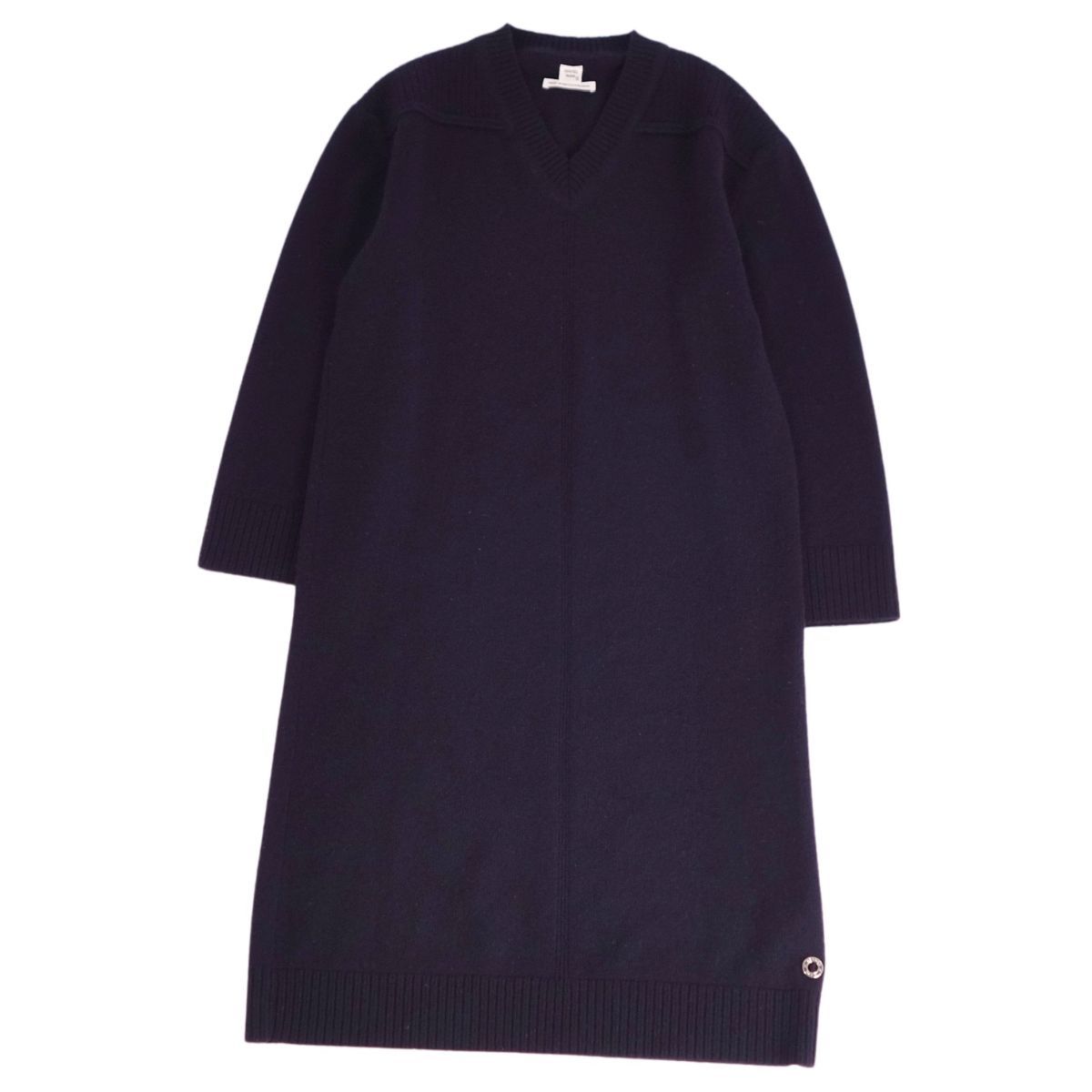 極美品 エルメス HERMES ニット セーター ワンピース セリエ カシミヤ1 