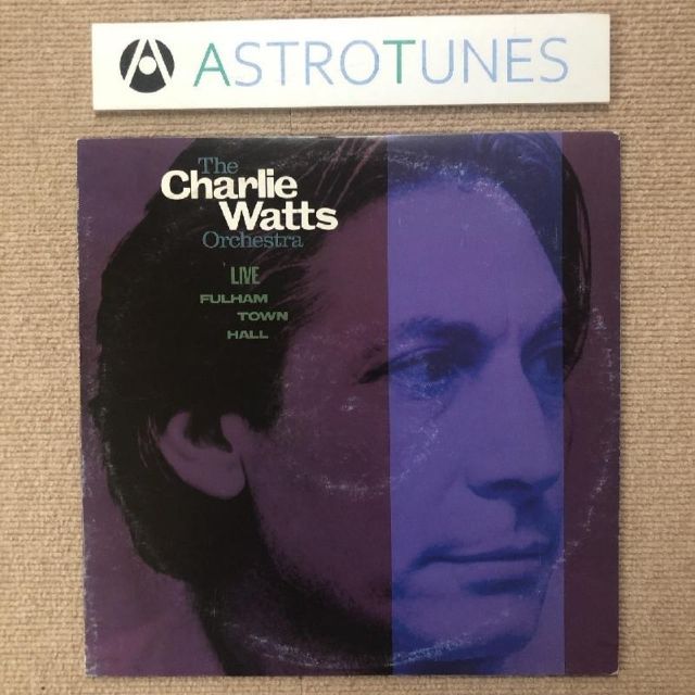 美盤 レア盤 チャーリー・ワッツ Charlie Watts 1987年 LPレコード