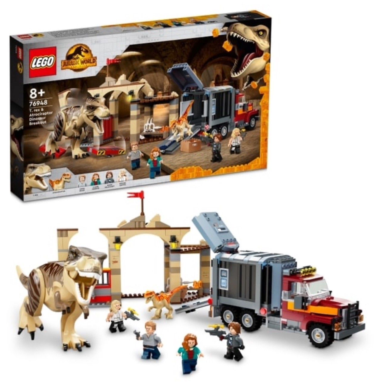 ラスト1点 新品 LEGO レゴ 76948 ジュラシックワールド T-レックスと