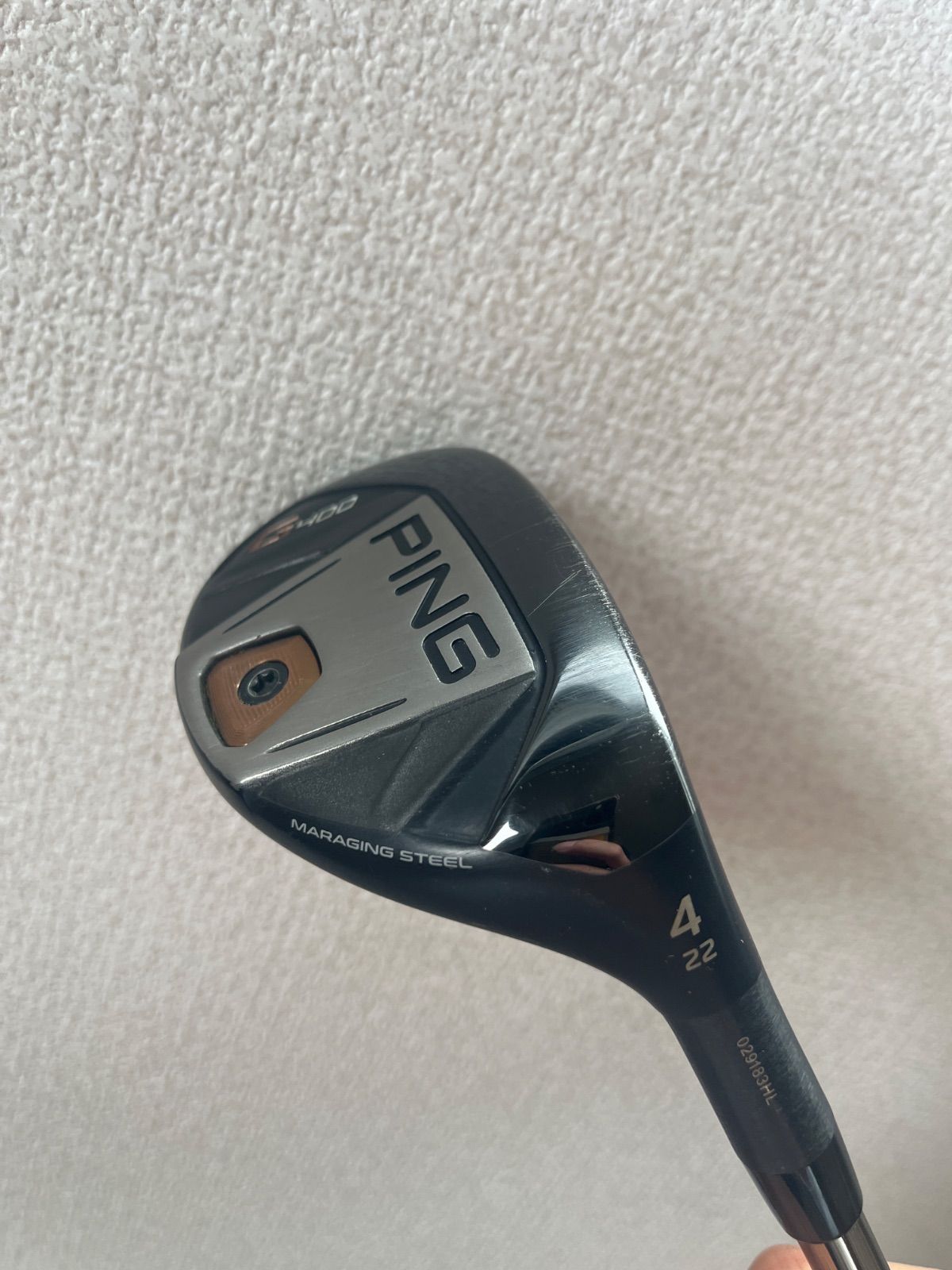 PING G400 4U 22度 173-85R