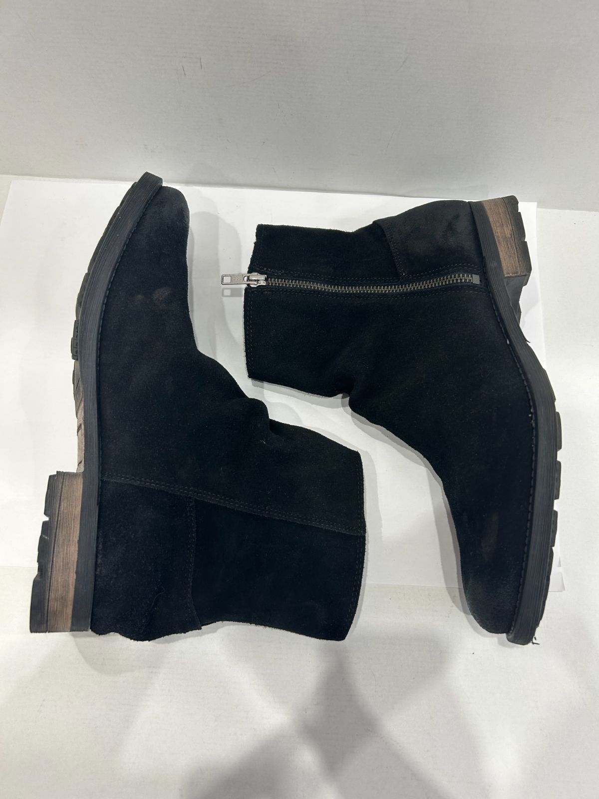 【SHIPS】 革靴 中古 使用感有 シップス スウェード ハイカット ブーツ サイズ41