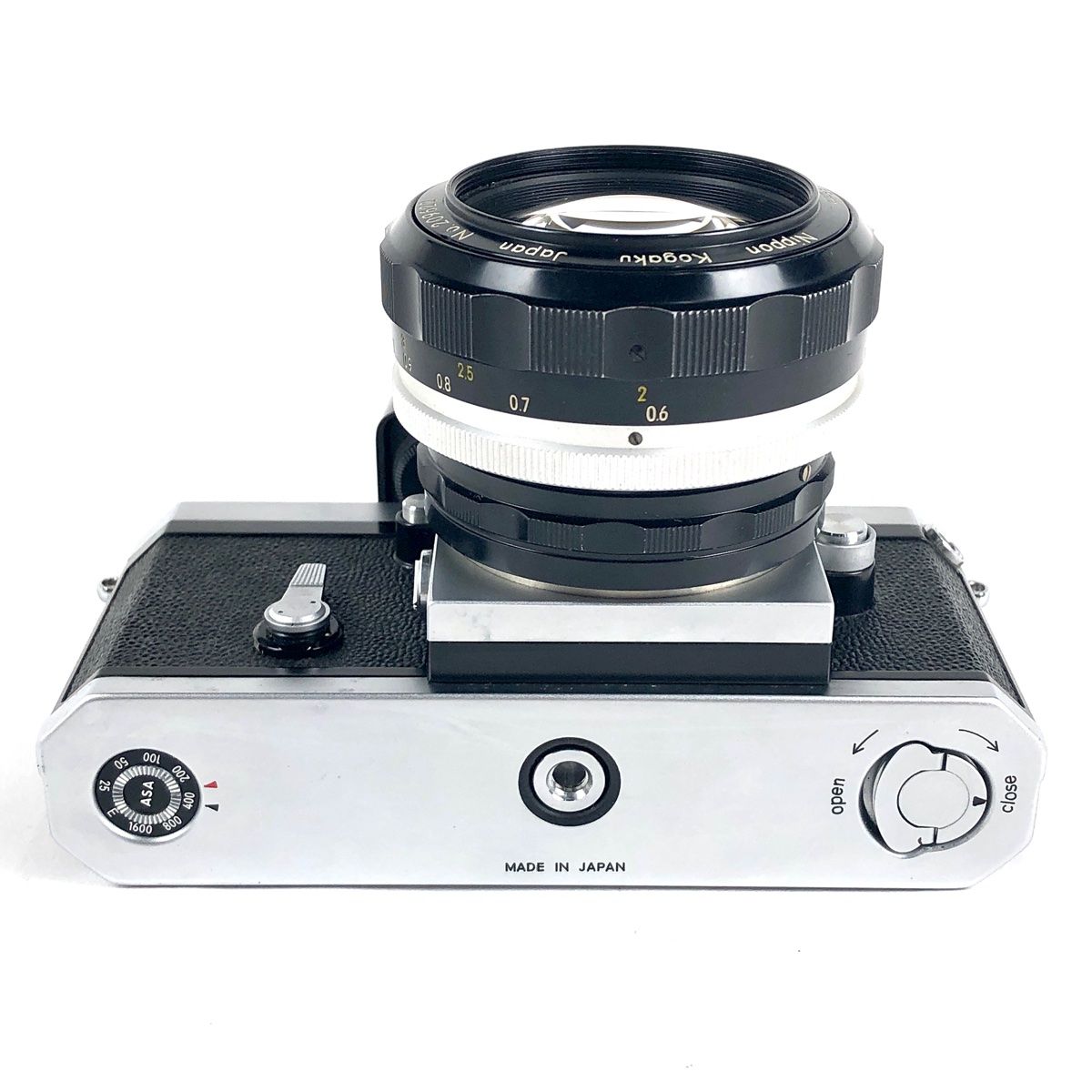 ニコン Nikon F フォトミック シルバー + NIKKOR-S 55mm F1.2 非
