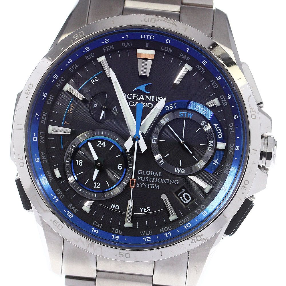 カシオ CASIO OCW-G1000-1AJF オシアナス ソーラー電波 メンズ _769228