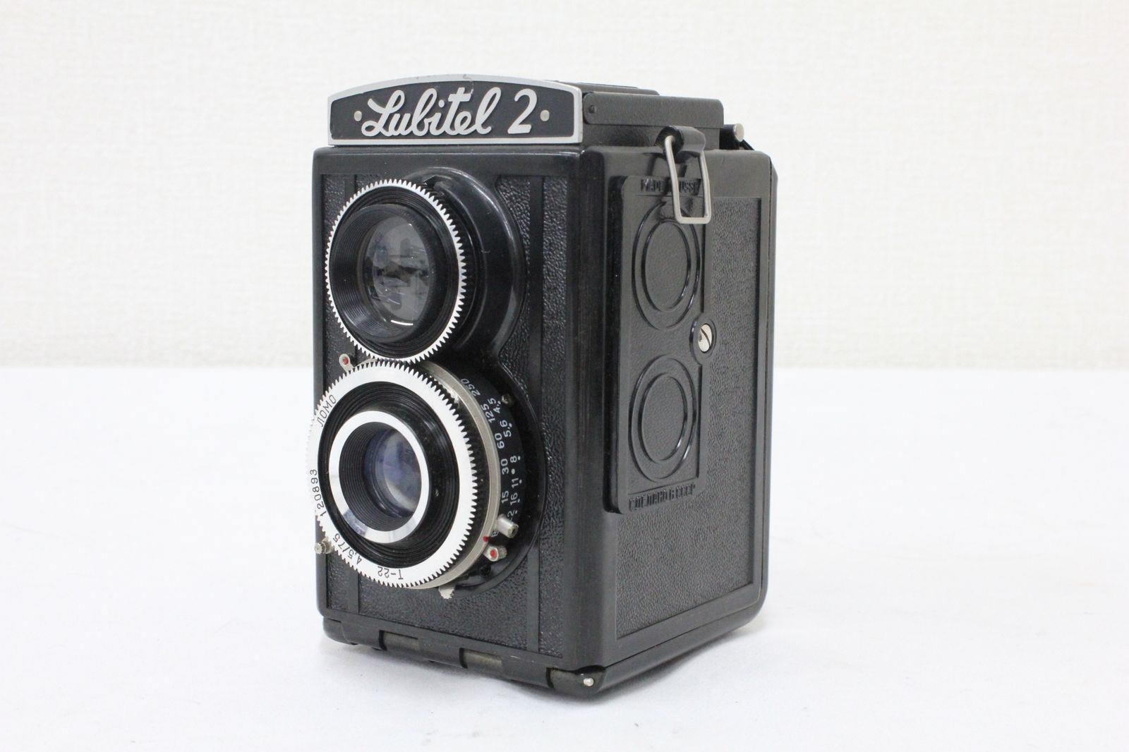 品 Lubitel 2 LOMO T 22 75 mm F 4 5 二眼カメラ e 2970