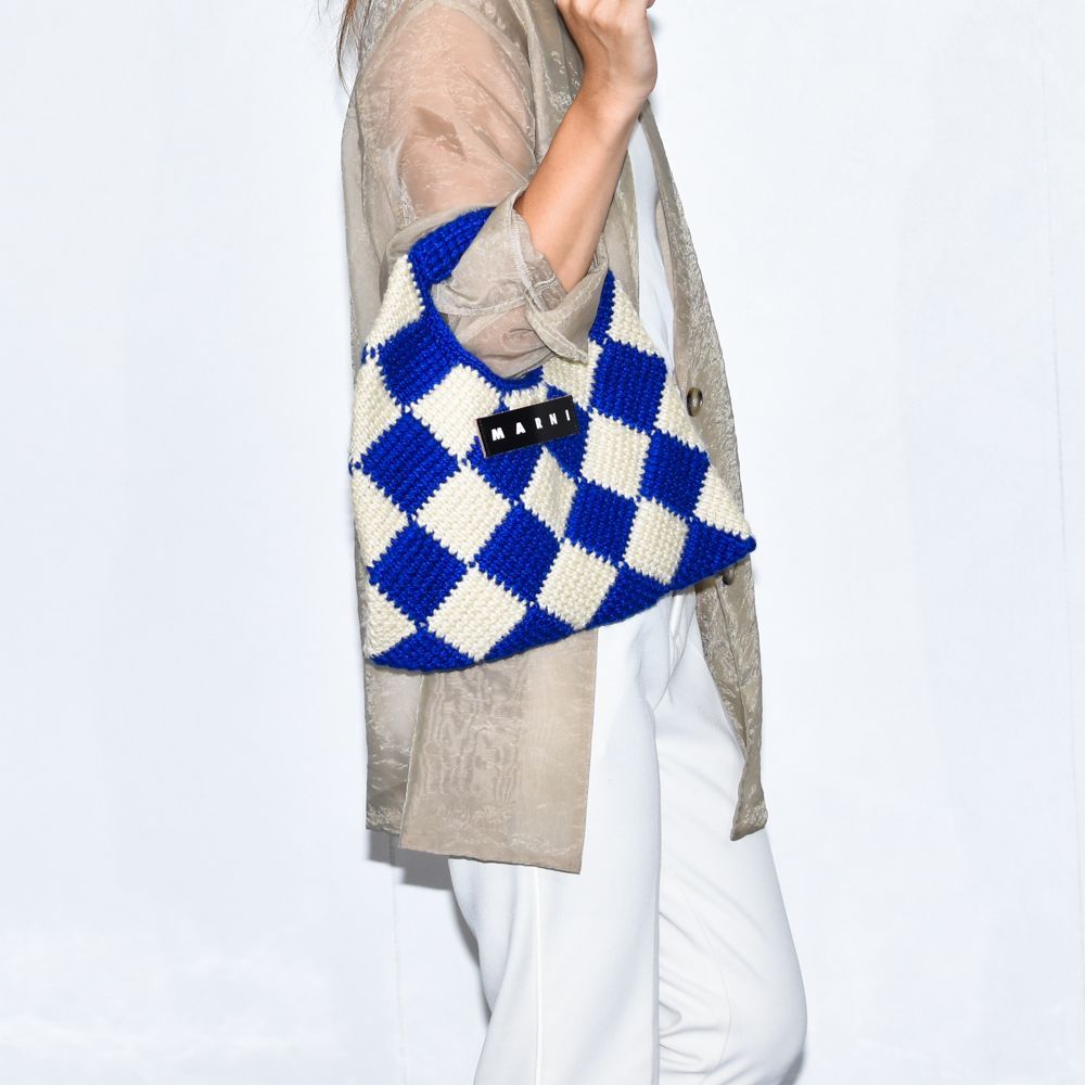 マルニ マルニマーケット テックウール MARNI MARKET DIAMOND ミニ