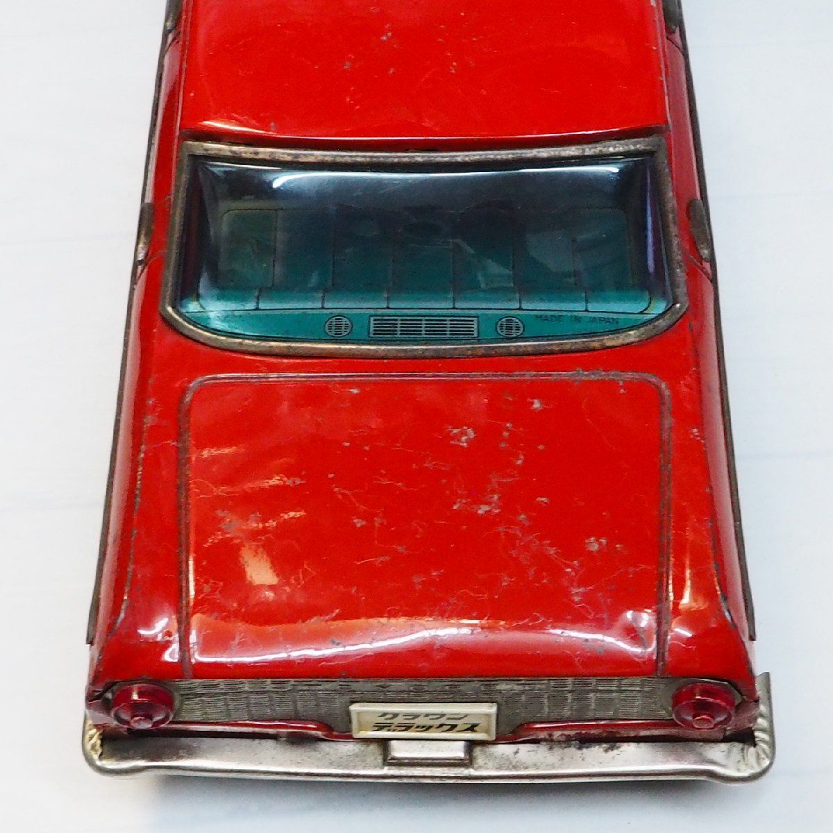 米澤玩具【2代目トヨペット クラウン デラックス TOYOPET CROWN DELUX赤レッド特大】ブリキtin toy  car自動車Yonezawaヨネザワ【箱無】0287 - メルカリ