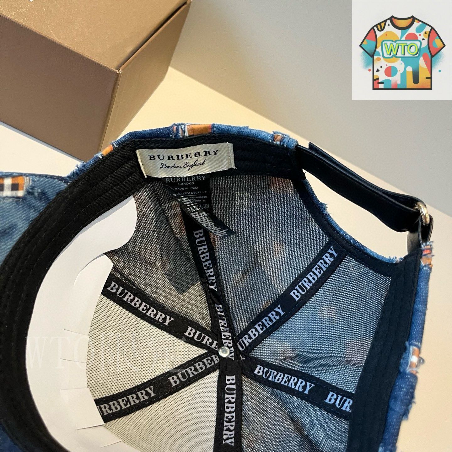 今日特価】BURBERRY ユニセックスベースキャップ-1-4 - メルカリ