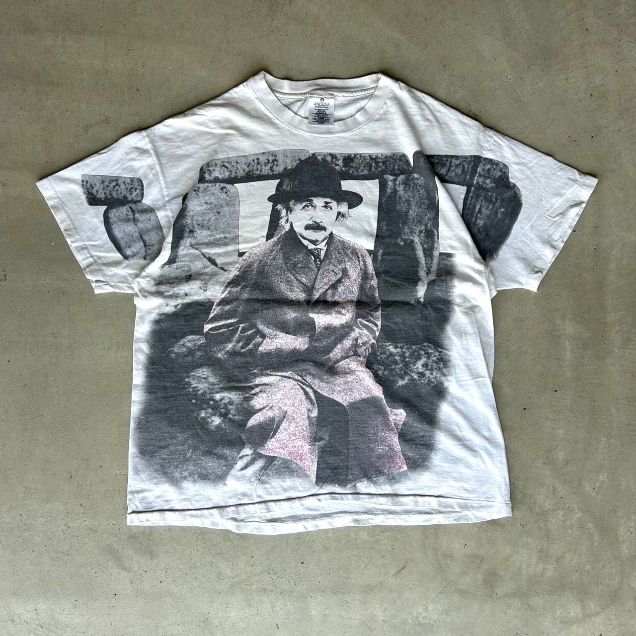 90s アルベルトアインシュタイン Albert Einstein 偉人 オールオーバー 