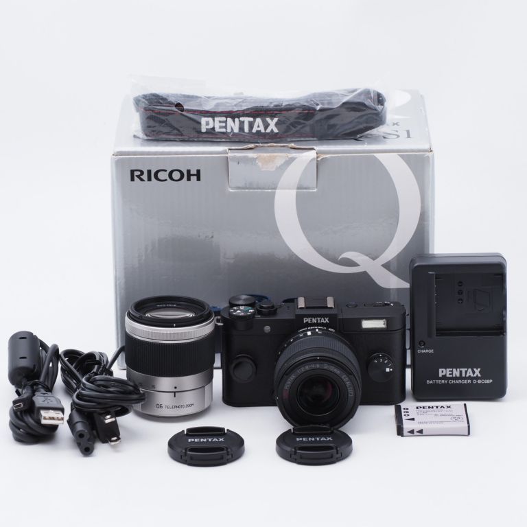 PENTAX Q-S1 ダブルズームキット ブラック - カメラ本舗｜Camera honpo