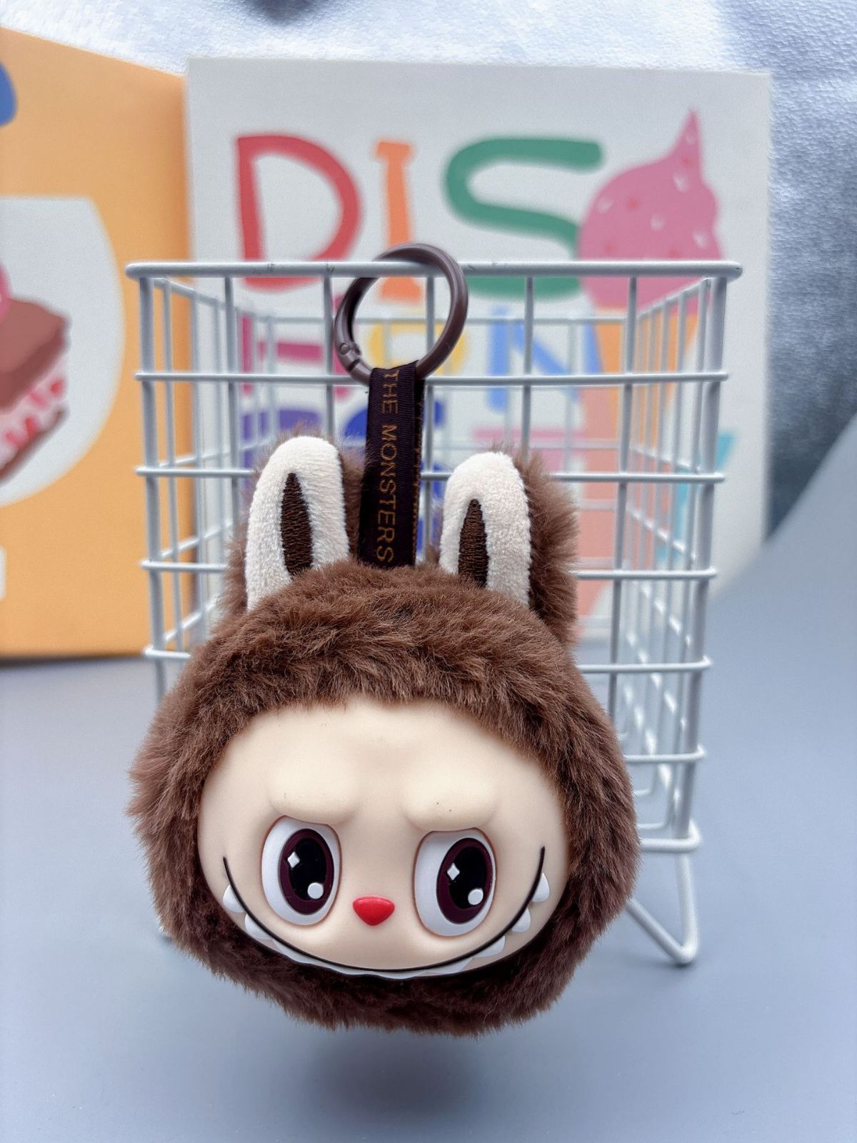 新品 labubu ラブブ頭ぬいぐるみ ラブブ バッグ装飾 ラブブ