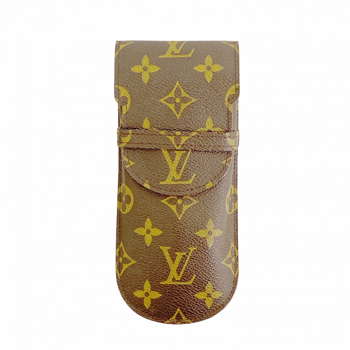 5mb1530-h ルイヴィトン メガネケース モノグラム エテュイリュネットラバ M62970 ブラウン メンズ レディース ユニセックス