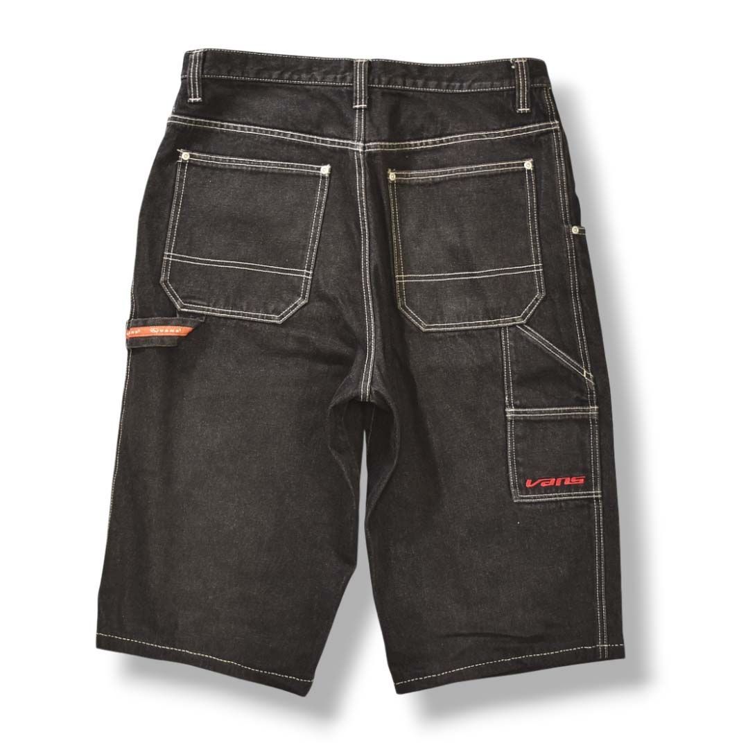 90s VANS ブラック buggy short pants graphic 90s VANS ブラック buggy short pants graphic