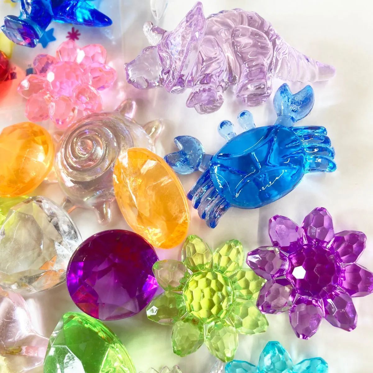 アクリル宝石すくいセット アクリル宝石すくい簡易セット 約100名様用