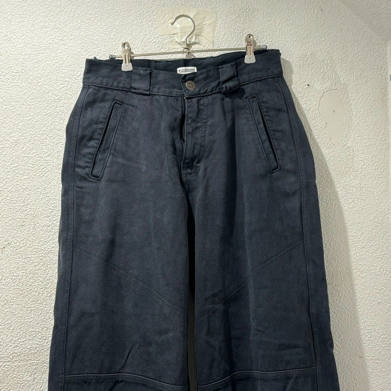WILLY CHAVARRIA ウィリーチャバリア RAVER BAGGY JEANS バギーパンツ 