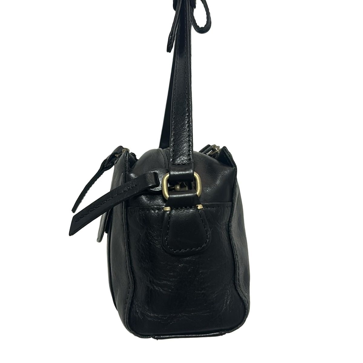 廃盤 美品 dakota ダコタ レザー ボストンバッグ 2way 黒 Dakota(ダコタ) ショルダーバッグ - 黒 ミニバッグ レザー