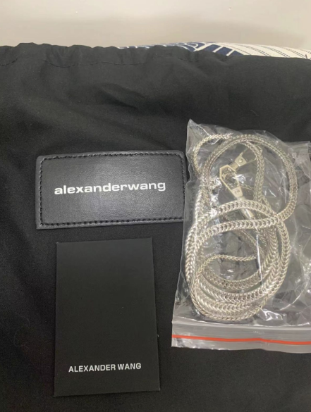 新品　Alexander Wang レザートートショルダーバッグバッグ ブラック