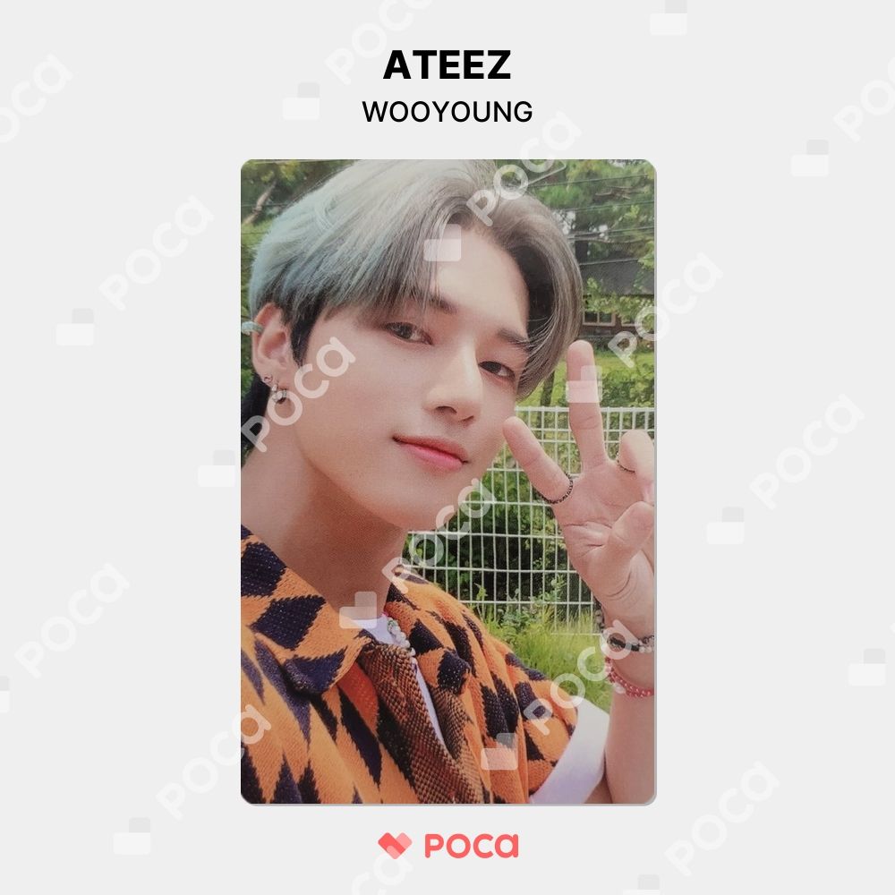 ATEEZ fever part.3 applemusic トレカ ウヨン ATEEZ ウヨン トレカ ZERO : FEVER Part.3 DUAL PHOTOCARD SET