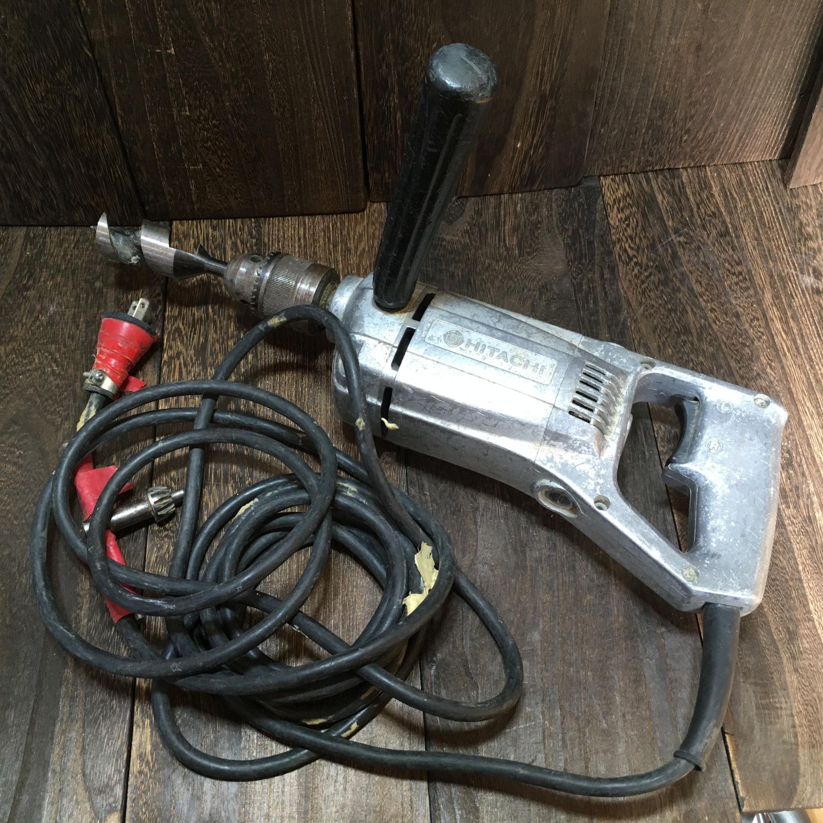 日立 30mm 垂直ガイド付ドリル DW30YS 電気ドリル 電動ドリル
