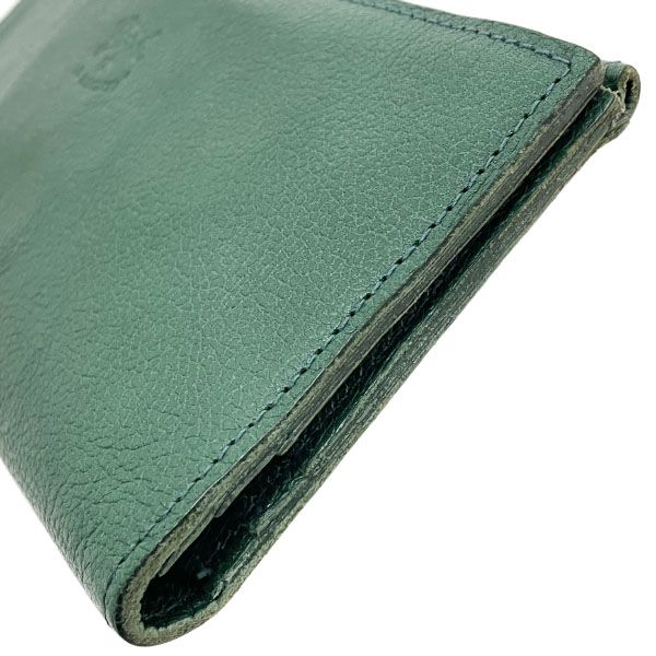  イルビゾンテ 長財布 レザー 二つ折り長財布 革 グリーン 緑 IL BISONTE ファスナー長財布 ロングウォレット ウォレット サイフ その他 折り財布