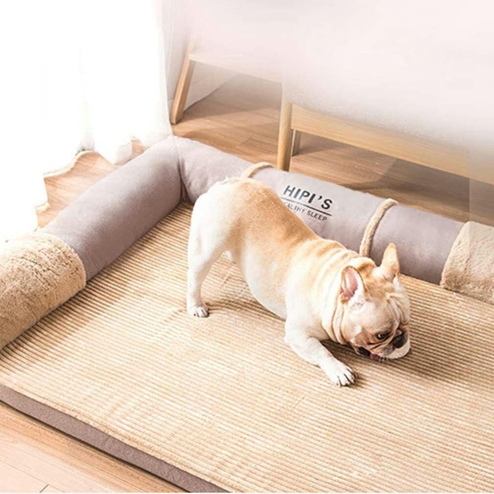 ペットソファー 犬ベッド大型犬 ペットベッド ペットマット 夏用通年利用 耐噛 - 4