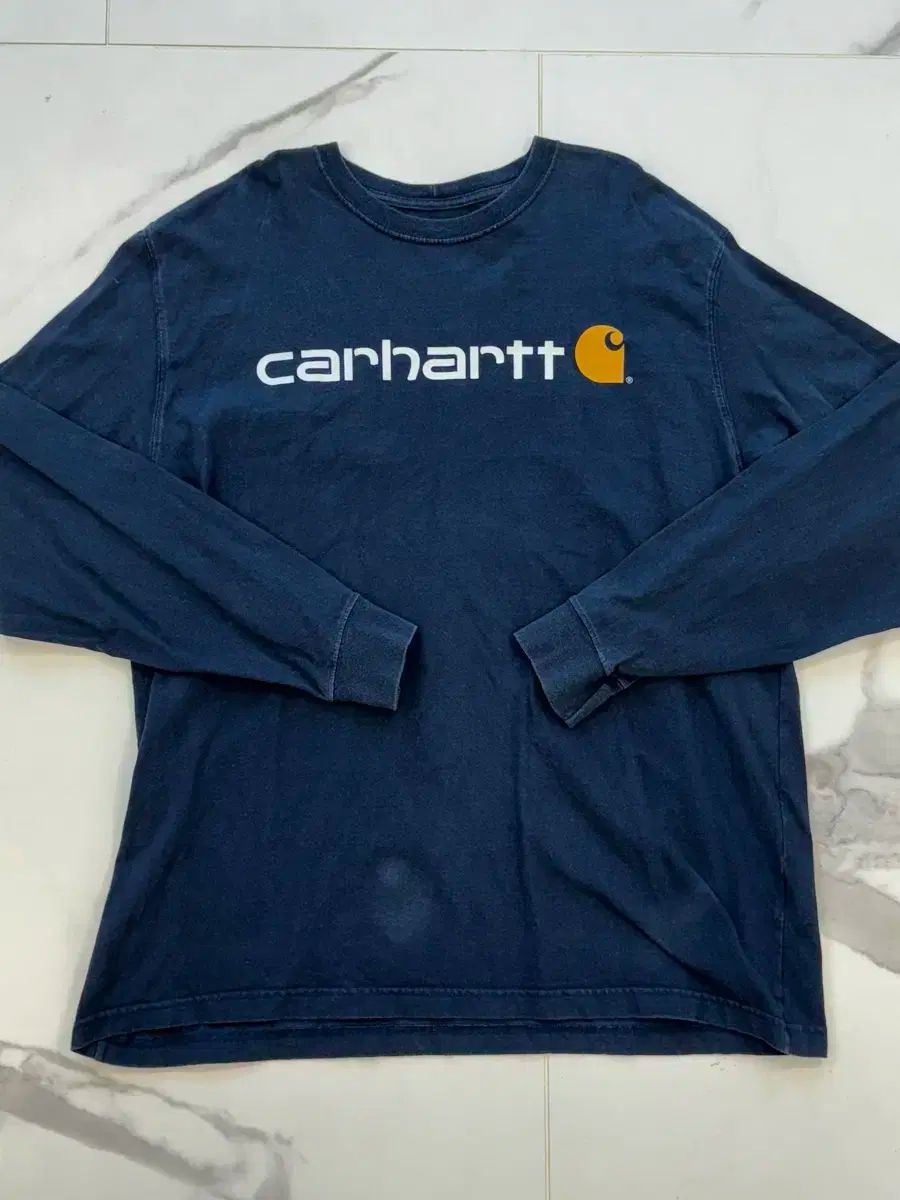 【雷市場（ポンジャン）商品韓国直送】 Carhartt(カーハート) ビッグロゴ 長袖 ロングスリーブ