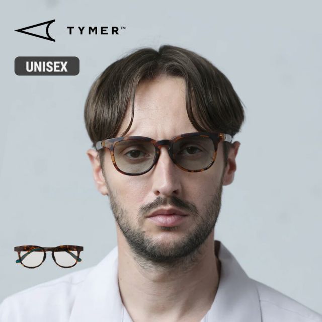 極美品】 試着程度 calee サングラス ウェリントン ブラック×ブルー