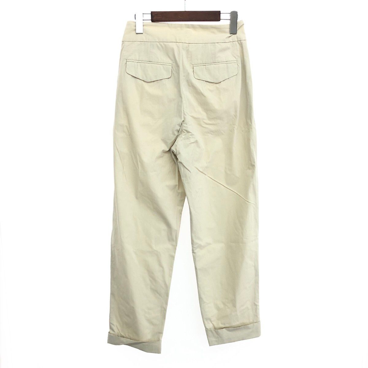 Margaret Hawell マーガレットハウエル PLAIN COTTON SILKイージーパンツ サイズ 1 P578-2142003 ベージュ レディース 240001135321