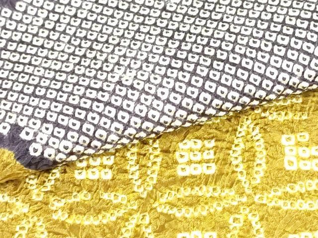 平和屋着物○名門 藤娘きぬたや・絞り 九寸名古屋帯 道長七宝繋ぎ文  