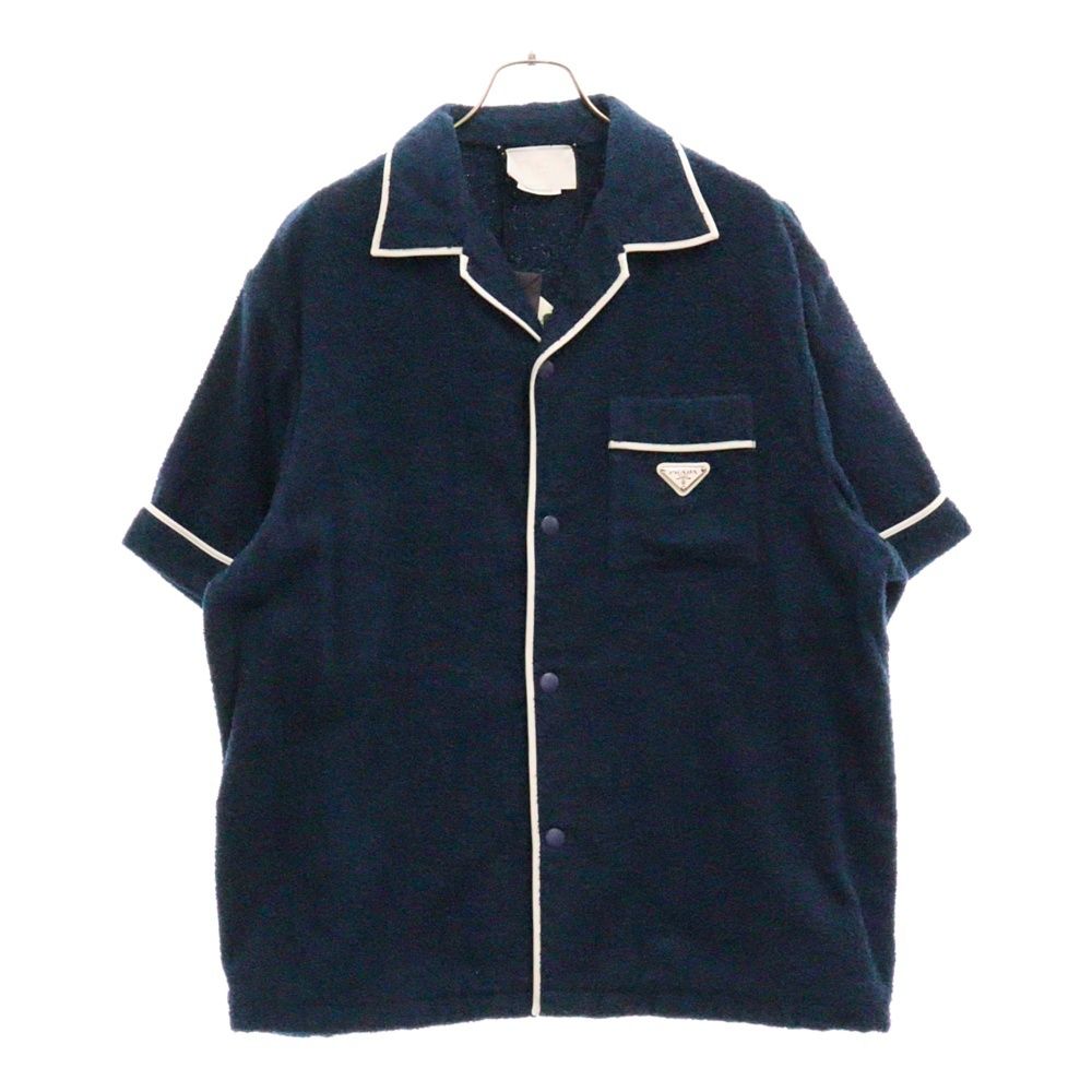 PRADA (プラダ) 22SS Terry Bowling Shirts トライアングルロゴ 半袖