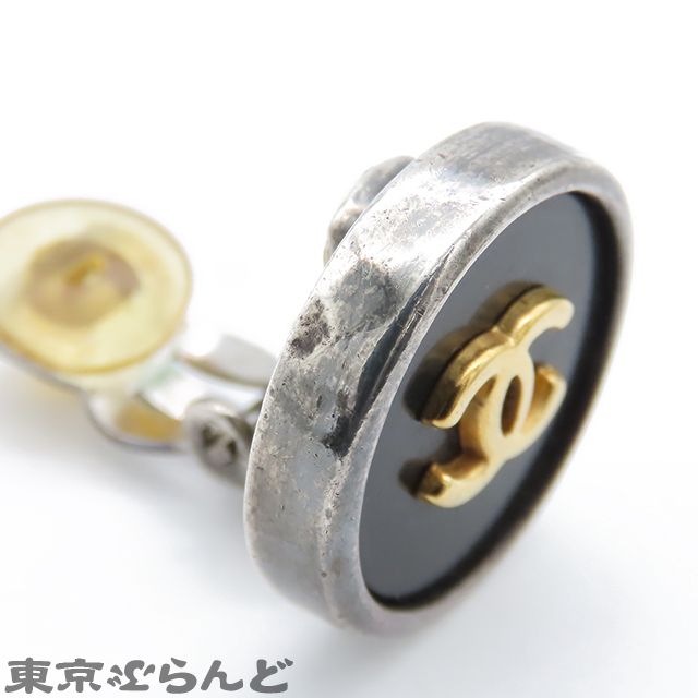 シャネル CHANEL ココマーク ラウンド イヤリング 96P シルバー
