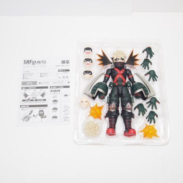 S.H.Figuarts 緑谷出久＆爆轟勝己 フィギュア2体+オプション