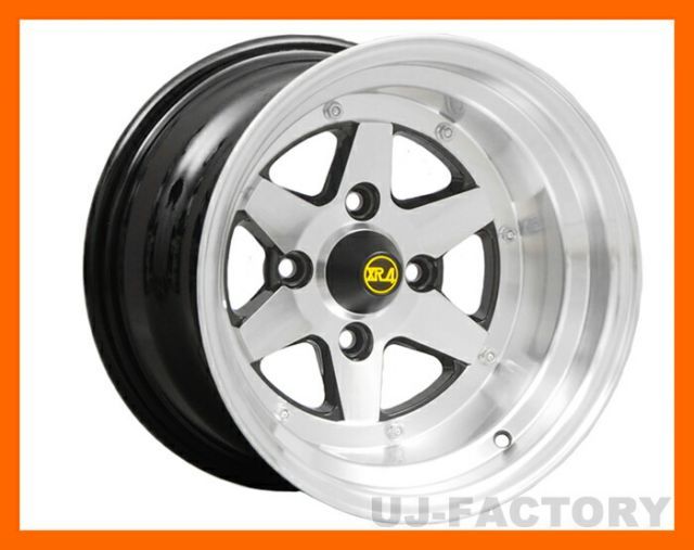 【即納！全国送料無料】 ロンシャン XR-4 15×9.0/-27　114.3-4H/ 4本セット　ブラックポリッシュ 15インチ ホイール 限定 復刻版 9J XR4 旧車 コーリン COLIN