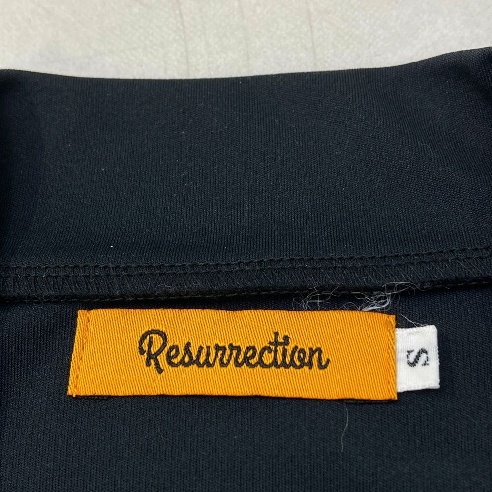 サイズ：S RESURRECTION レザレクション 2023年モデル ハイネック 半袖Tシャツ  ブラック系 [240101493020] ゴルフウェア レディース ストスト サイズ：S RESURRECTION レザレクション 2023年モデル