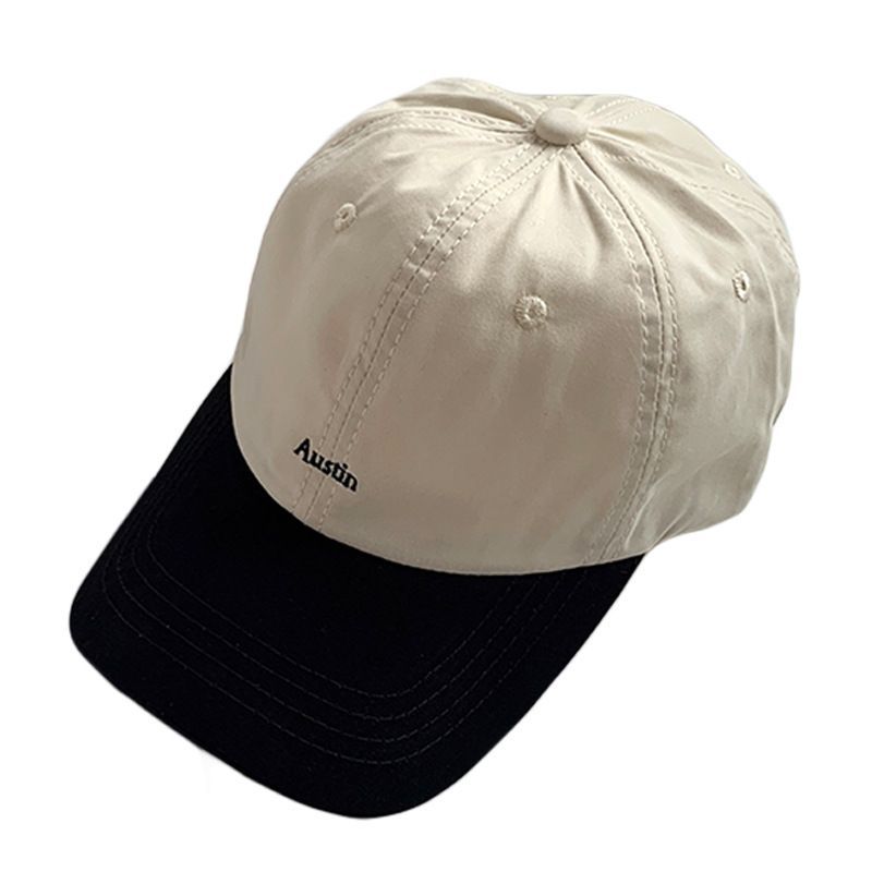 セール限定 32％OFF》ロゴキャップ バイカラー アイボリー