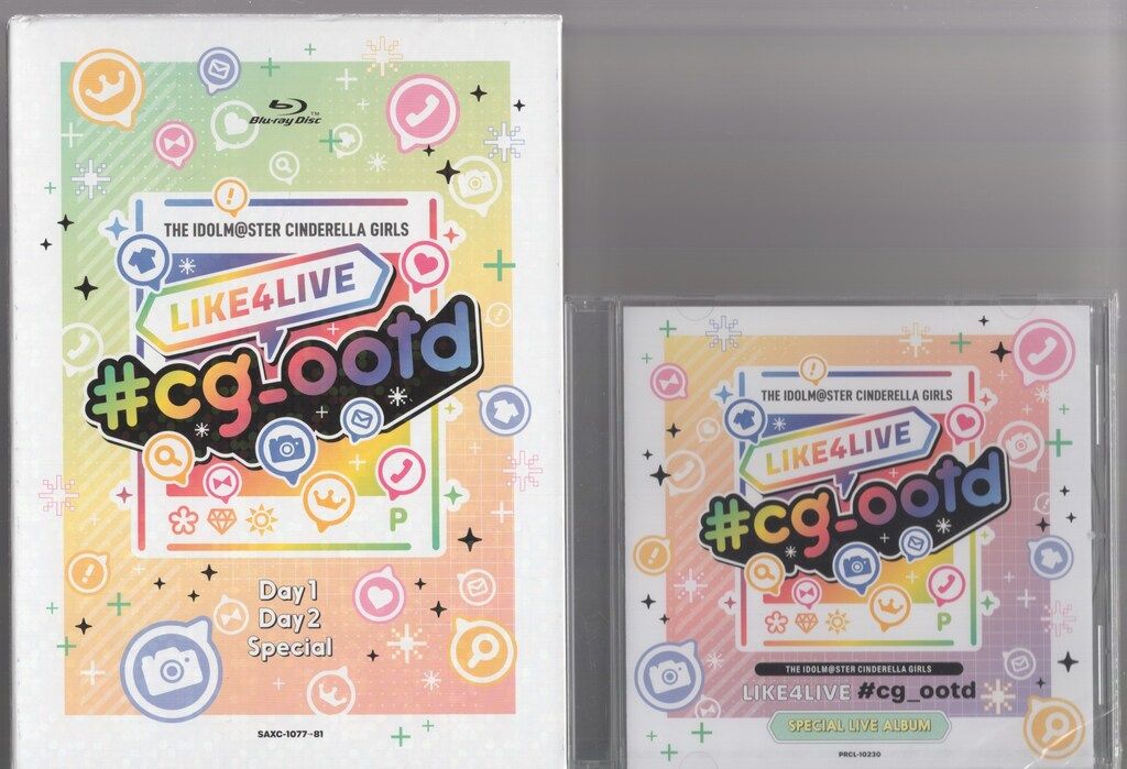 ライブBlu-ray コロムビアミュージックショップ版CD付 LIKE4LIVE cg_ootd