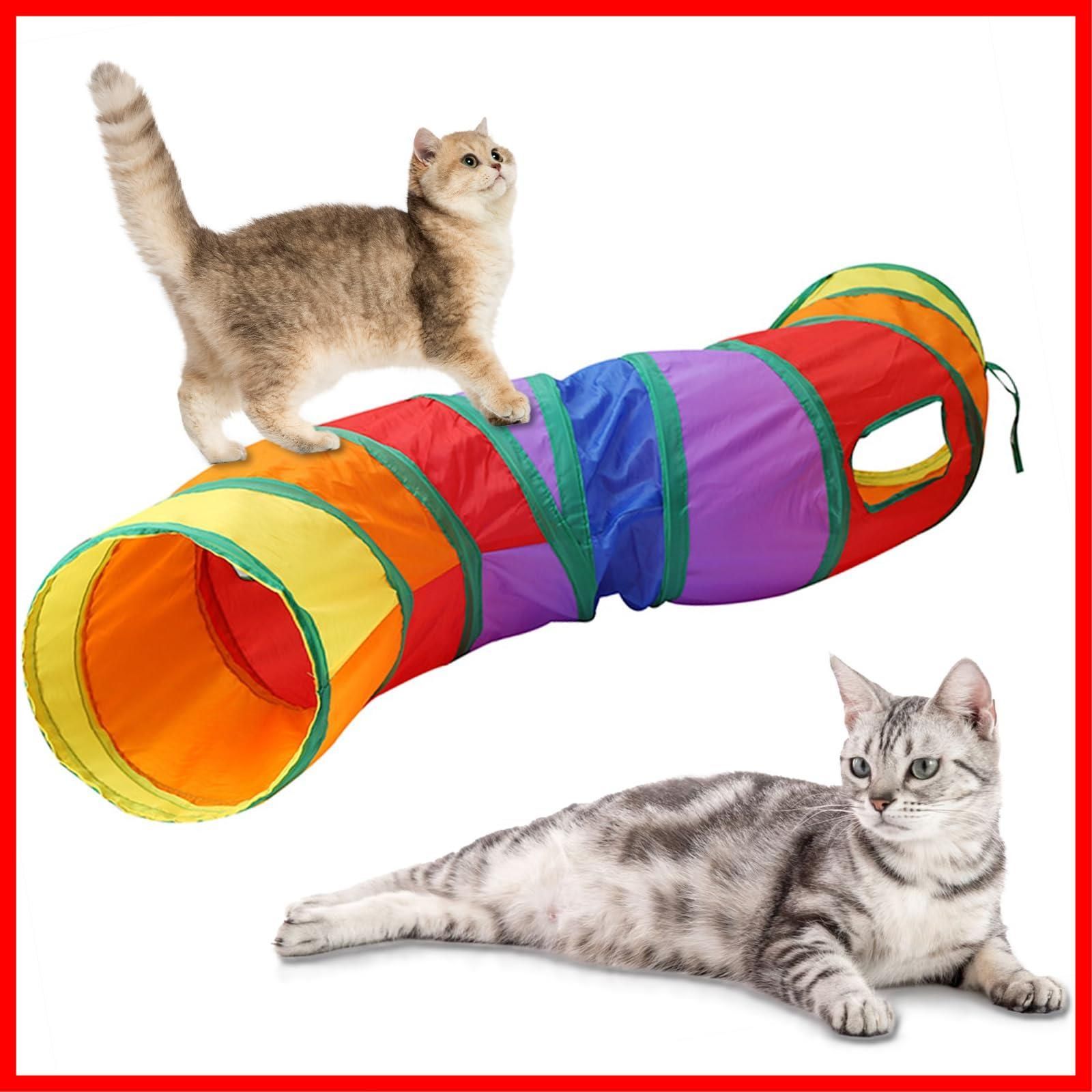 即日発送】Wallfire 猫トンネル キャットトンネル ペット用品 猫遊び